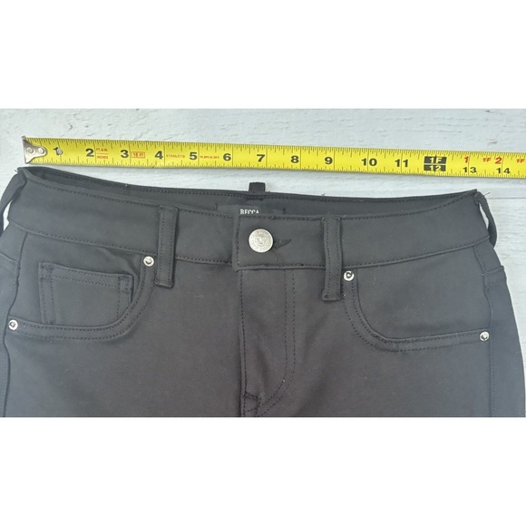 True Religion Becca Bootcut Mid Rise Jeans Black 26 X 31 - Picture 3 of 6